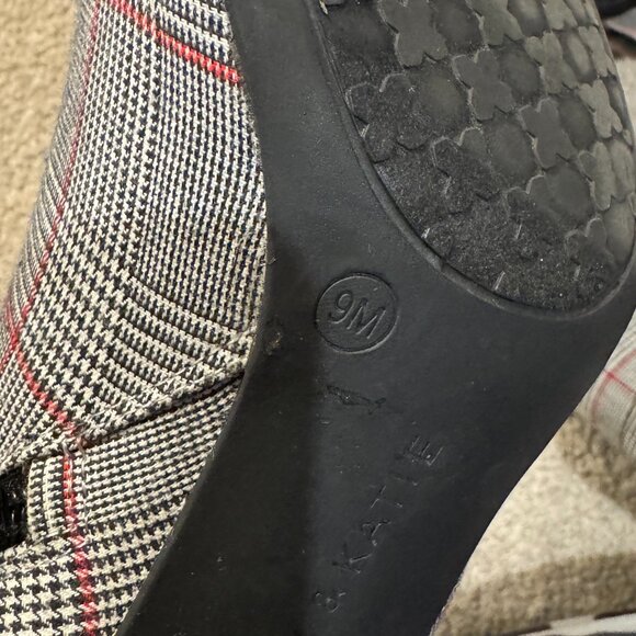 Kelly and Katie plaid ankle boot - Picture 2 of 3